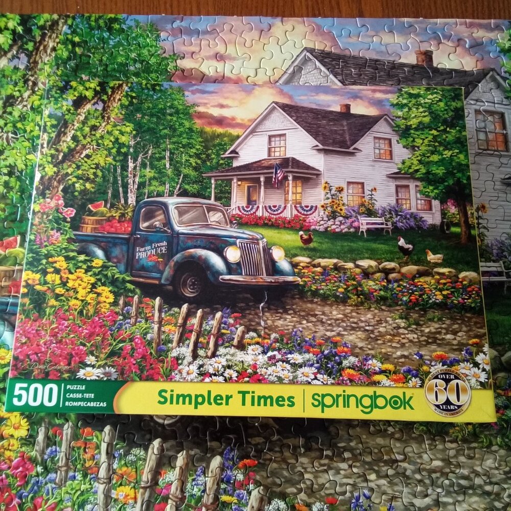 Springbok Simpler Times 500pc Puzzle